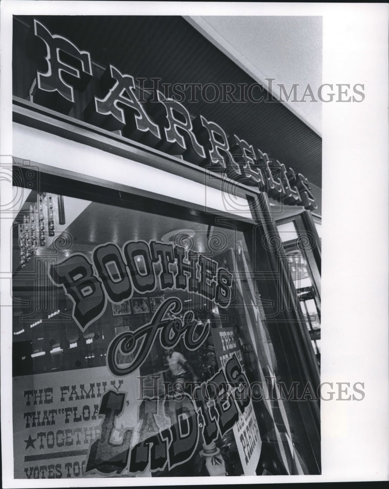 1972 Press Photo Farrell&#39;s Ice Cream Parlor Northridge Shopping Center Wisconsin - Historic Images