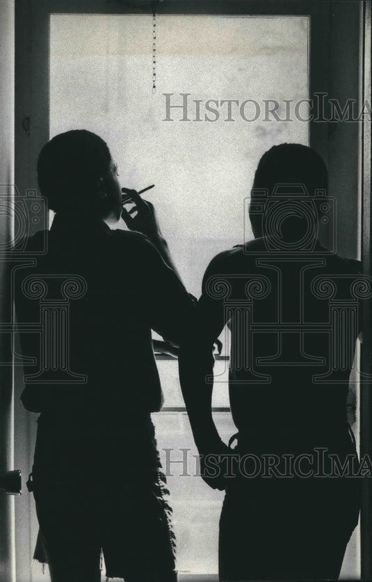 1985 Residents Hampton House Group Home for Boys Milwaukee Wisconsin - Historic Images