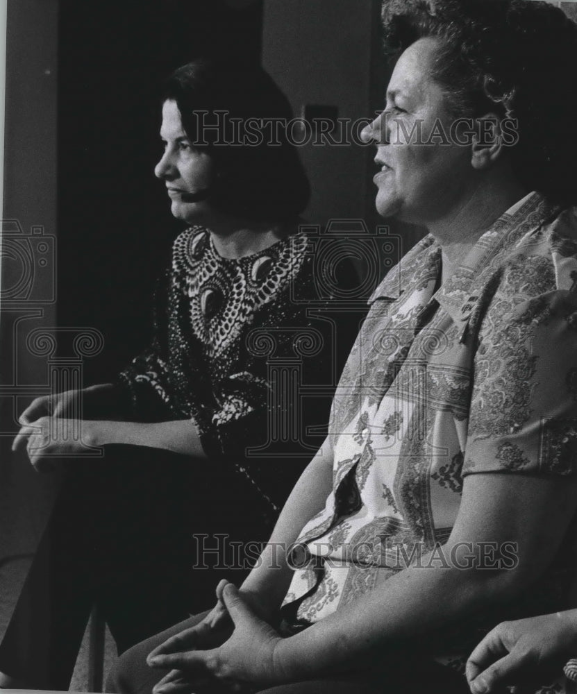 1972 Press Photo Wilma Perth Heide, President of National Organization of Women - Historic Images