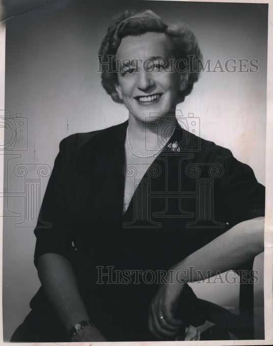 1953 Press Lillian Hellman - Author of " The Autumn Garden. - mjb62056 - Historic Images