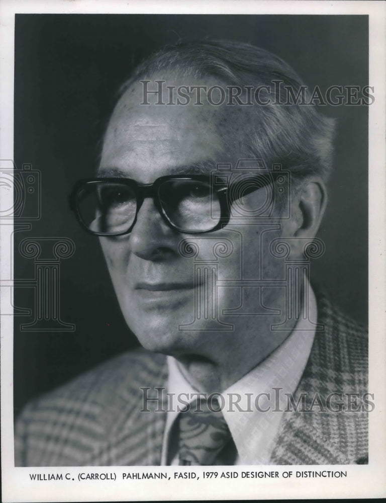 1979 Press Photo William Pahlmann. 1979 Asid Designer of Distinction - mjb62160 - Historic Images