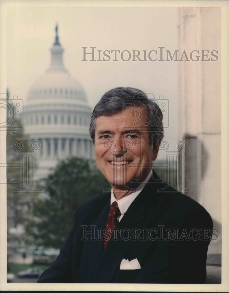 1996 Press Photo Dr. Lloyd Ogilvie, U.S. Senate Chaplain, Washington DC - Historic Images