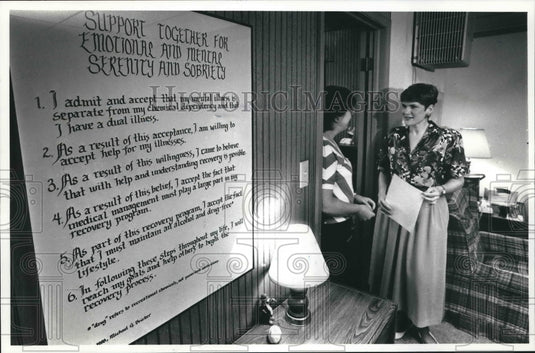 1991 Faith Overdahl, Susan Gillson from On Center, Cedarburg - Historic Images