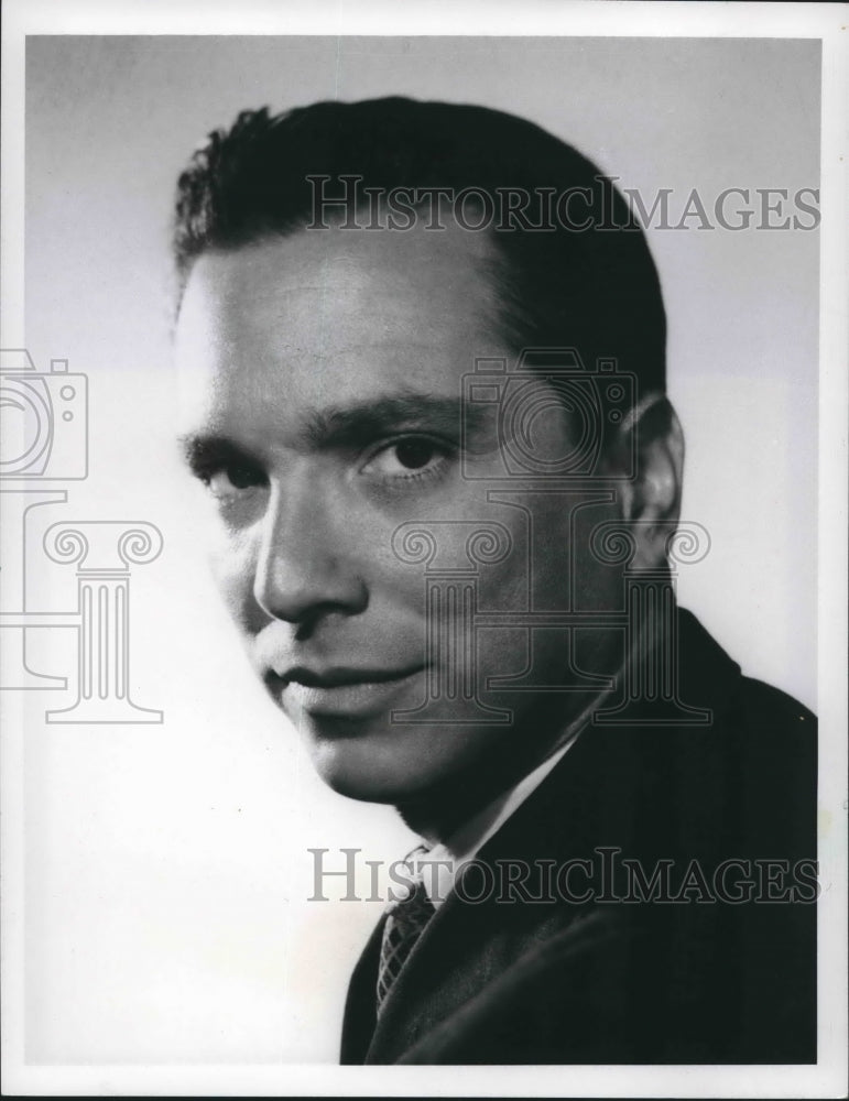 1969 Press Photo George Herman named moderator of Face the Nation for CBS news - Historic Images
