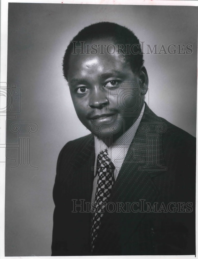 1974 Press Photo Fred Nyanga, Assistant Chief Reporter Of East African Standard-Historic Images
