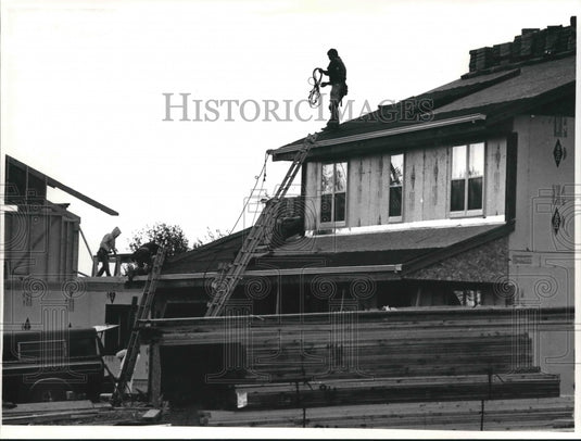 1992 Construction in Heritage Hills Subdivision in Germantown - Historic Images