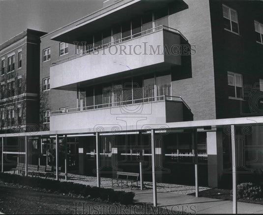 1967 Press Photo Home for Aged Lutherans new addition - mjb63261 - Historic Images