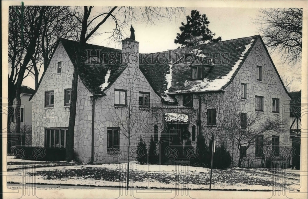 1986 Press Photo Melita Biese&#39;s Wauwatosa home - mjb63350 - Historic Images