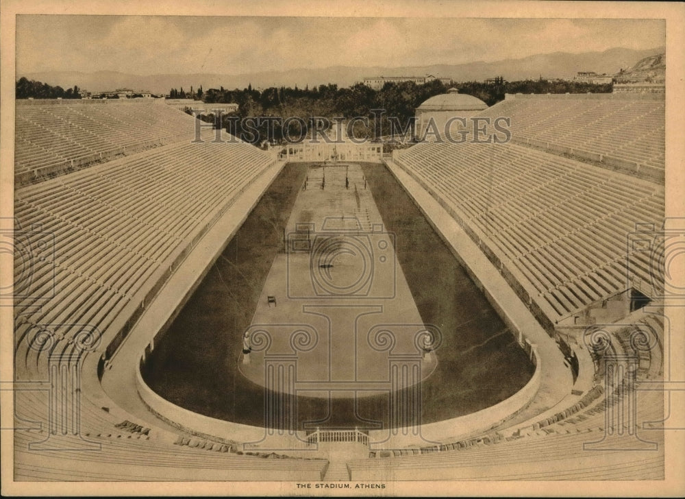 1951 Press Photo Athens Greece The Stadium rec - mjb63533 - Historic Images