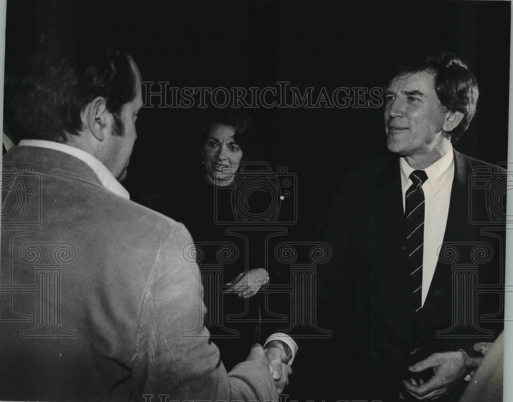 1983 Presidential candidate, Senator Gary Hart, in Milwaukee - Historic Images