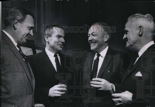 1962 Press Photo Officers of the Society of Tympanuchus - mjb63915 - Historic Images