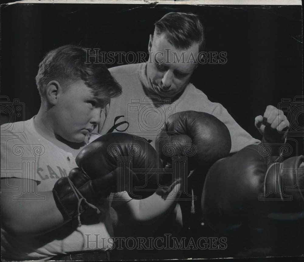 1966 Press Photo Milwaukee Police sponsors Police Athletic league for youth - Historic Images