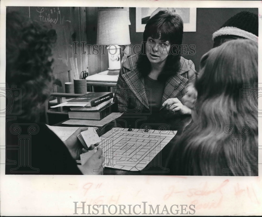 1976 Mary Lou Arum, Student Counselor at Shorewood High School - Historic Images