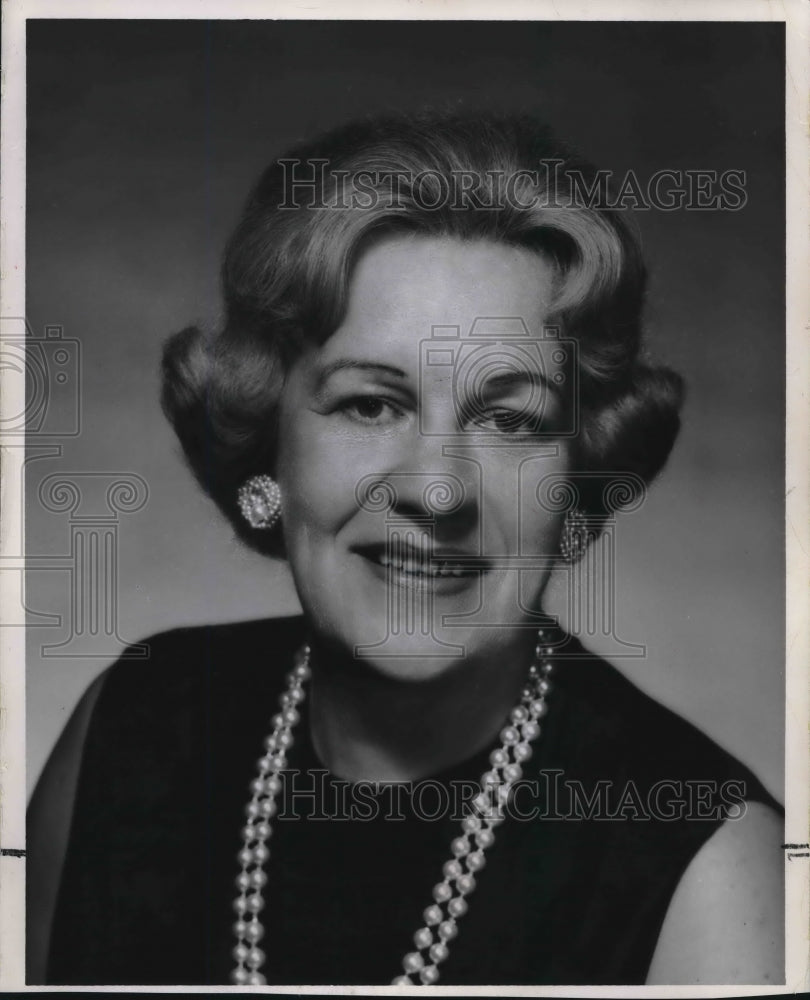 1967 Press Photo Republican Candidate for Register of deeds Adele Horbinski - Historic Images