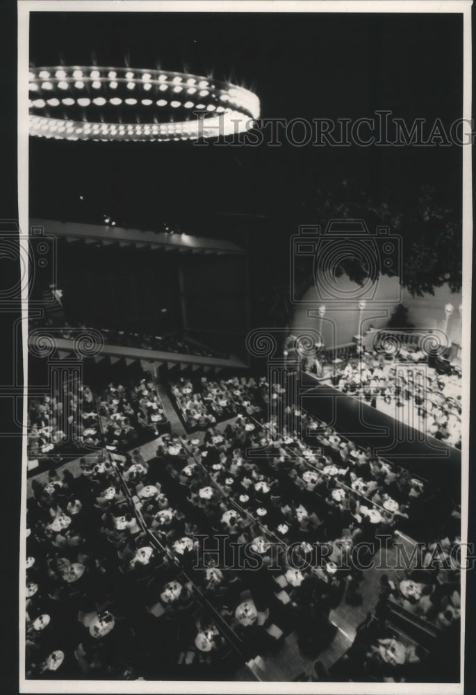 1988 Press Photo Milwaukee Symphony Orchestra, summer concert, Uihlein Hall - Historic Images
