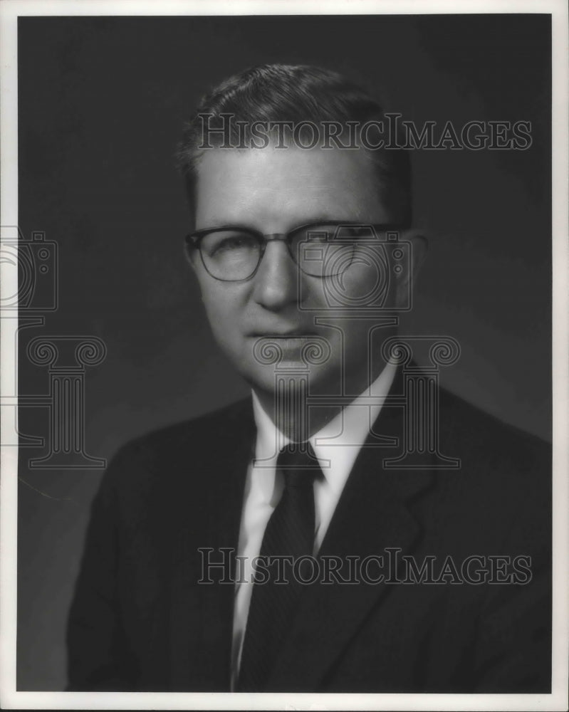 1961 Press Photo Charles J. Hitch; Assistant Secretary of Defense (Comptroller)-Historic Images