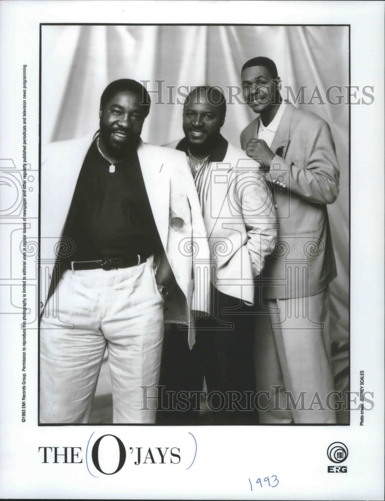 1993 Press Photo The O&#39;Jays - mjb64854 - Historic Images