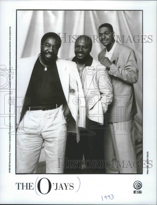 1993 Press Photo The O'Jays - mjb64854 - Historic Images