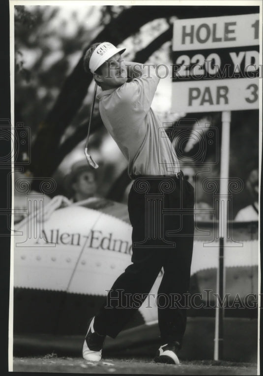 1994 Golfer tees of in Greater Milwaukee Golf Tournament-Historic Images