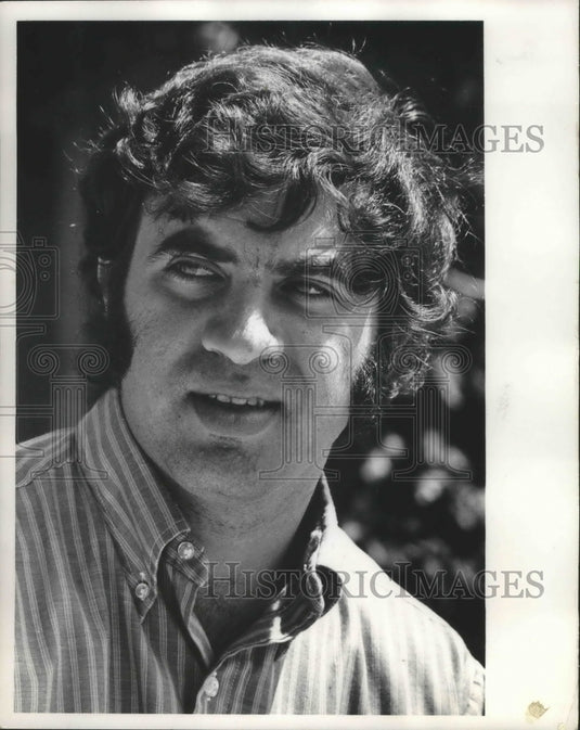 1970 Press Photo Richard Goldberg is Director of the Community Rap Center - Historic Images