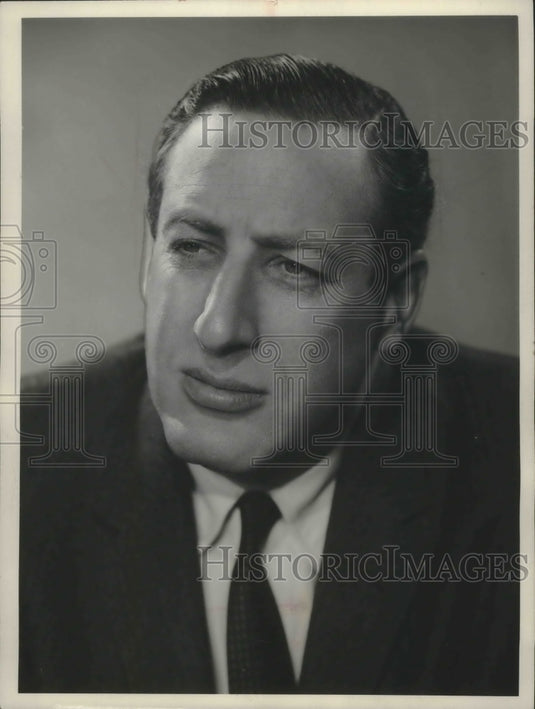 1965 Press Photo Fred W. Friendly - mjb65223 - Historic Images