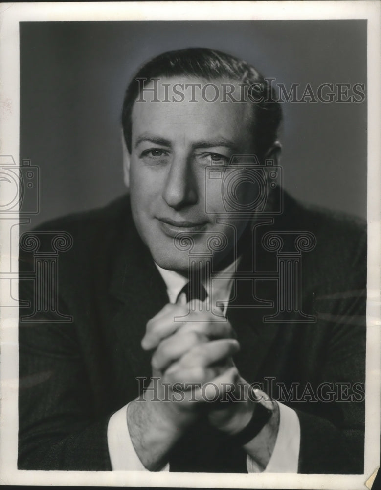 1964 Press Photo Fred W. Friendly, President of CBS News Division - mjb65224 - Historic Images