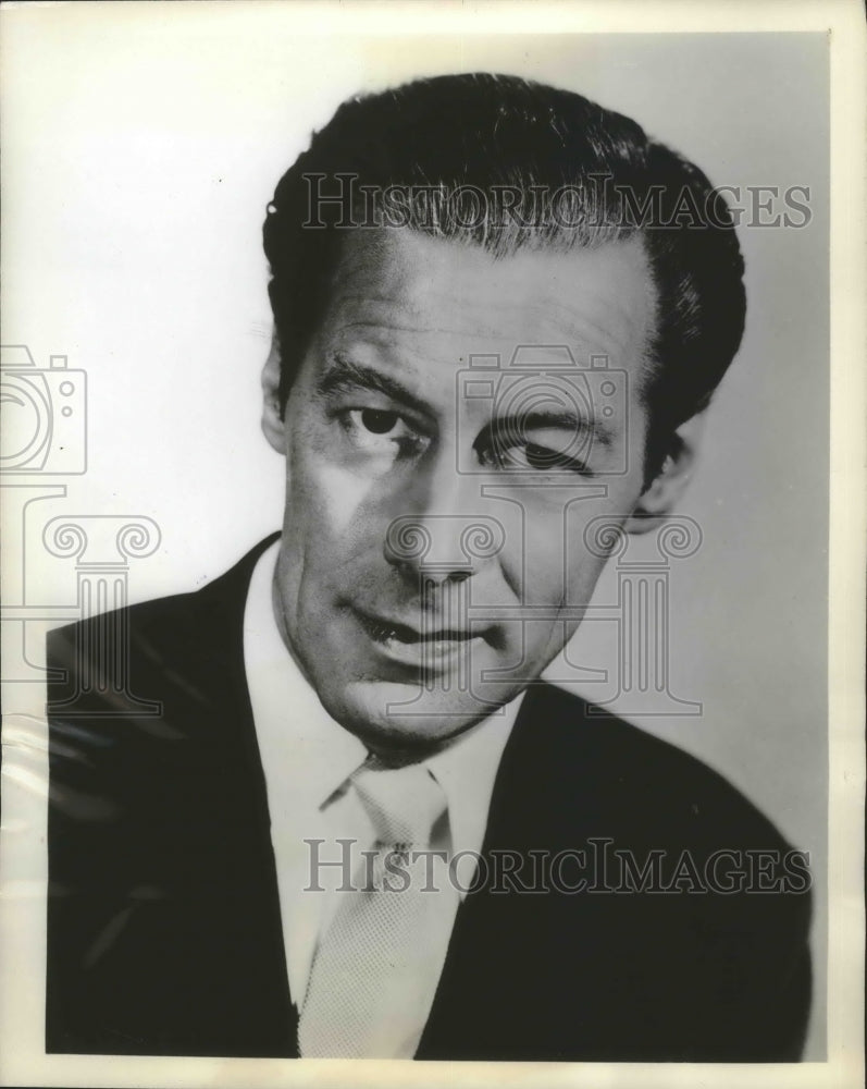 1959 Press Photo actor Rex Harrison, to star in, &quot;The Fabulous Fifties&quot;-Historic Images