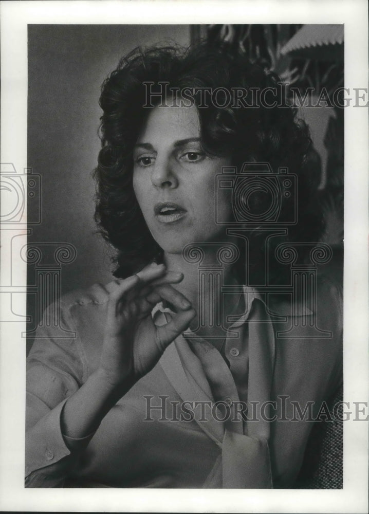 1978 Press Photo Carole Goldman, Executive Director, National Organization NDN - Historic Images