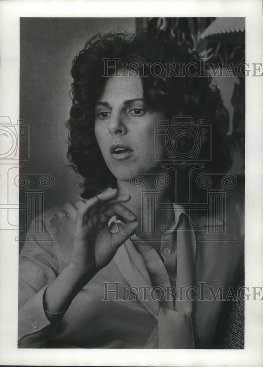 1978 Press Photo Carole Goldman, Executive Director, National Organization NDN - Historic Images