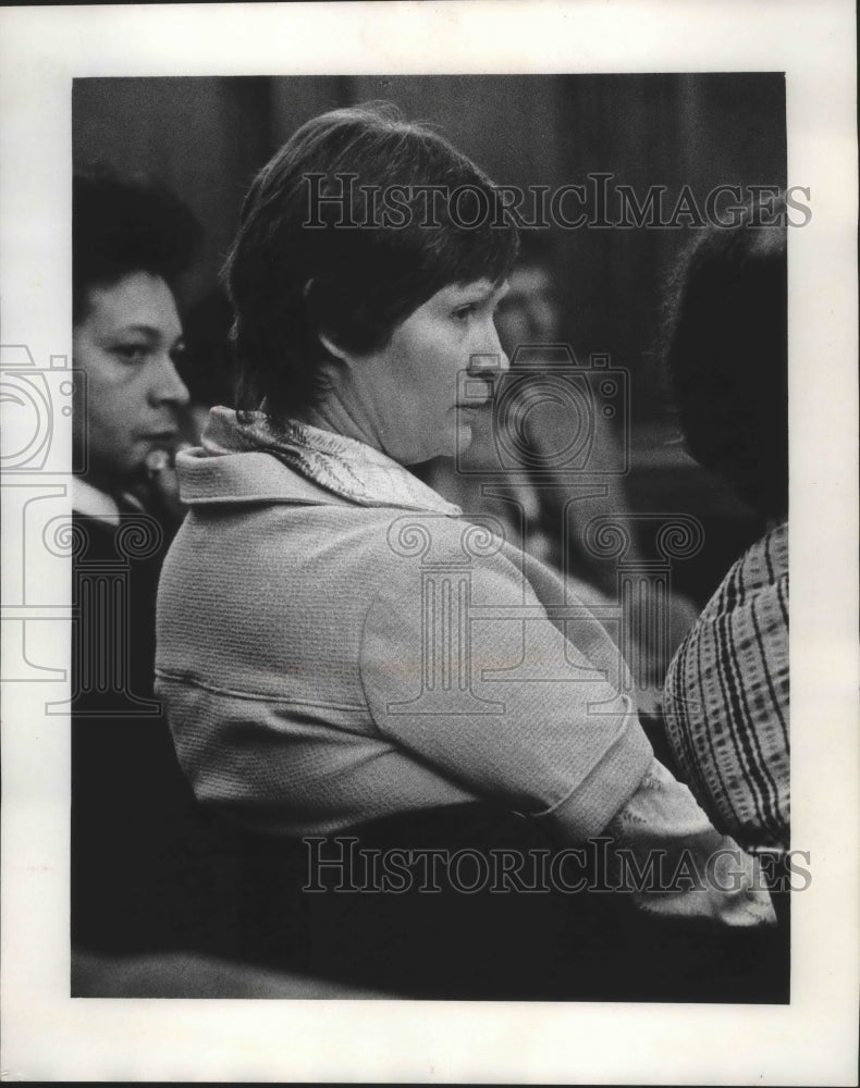 1979 Press Photo Janet Goodall, sentenced for murder. - mjb65484 - Historic Images