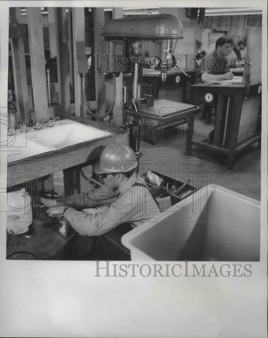 1967 Plumbing Shop, Milwaukee Trade and Technical High School-Historic Images