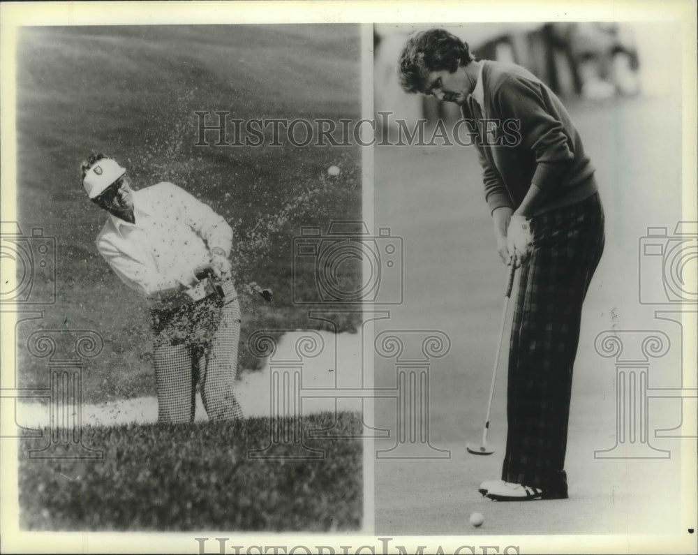 1985 Mickey Wright, Kathy Whitworth, women in PGA men's tournament - Historic Images