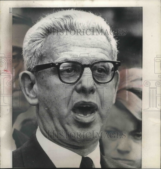 1966 Press Photo Arthur Goldbery, American ambassador to the United Nations - Historic Images