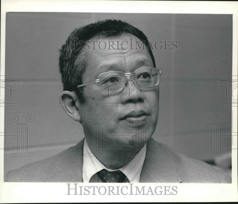 1984 Press Photo Milwaukee Japanese American Citizen League chairman Allan Hida - Historic Images