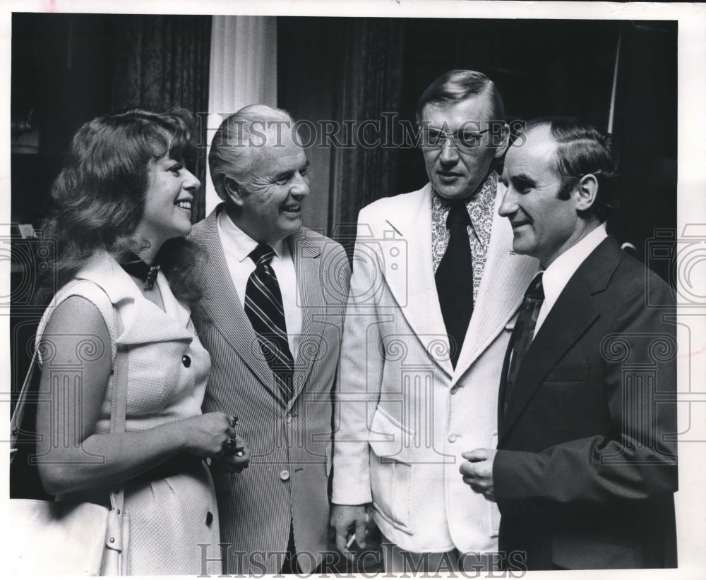 1973 Press Photo Richard Nowakowski, other attendees at concert, Washington Park - Historic Images