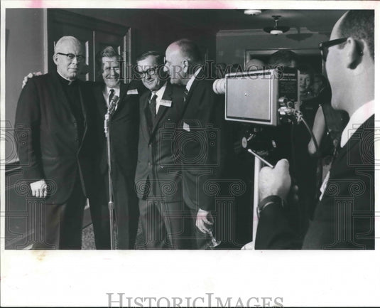 1967 Press Photo Marquette University High School Class of 1927 Reunion-Historic Images