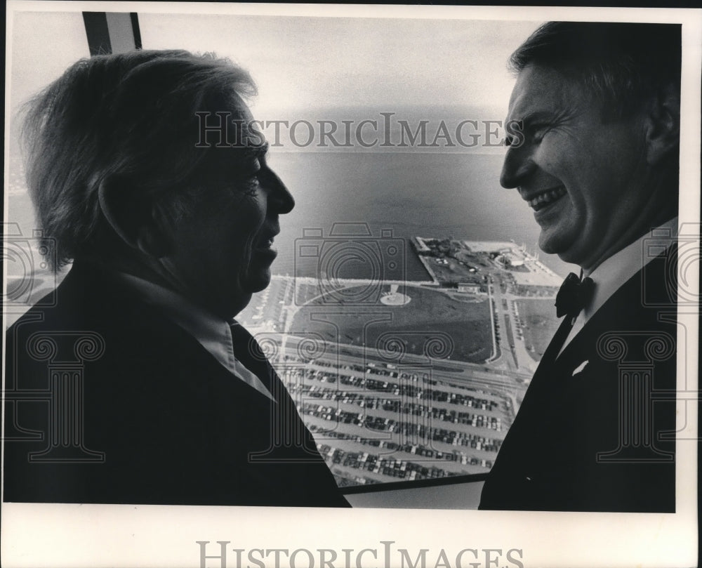 1984 William O&#39;Donnell Milwaukee County Executive with Governor-Historic Images