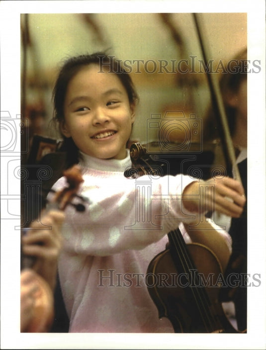 1994 Press Photo Math whiz Wei Ho of New Berlin got a perfect math score on SAT - Historic Images
