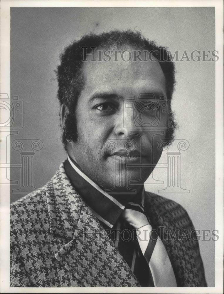 1975 Press Photo Charles Hill, chief of Wisconsin Criminal Justice Council - Historic Images