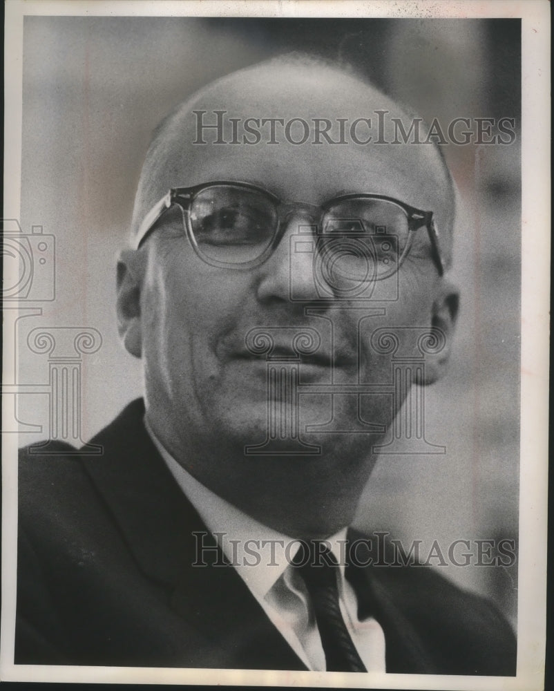 1962 Dr. Fred C. Harrington, president of University of Wisconsin-Historic Images