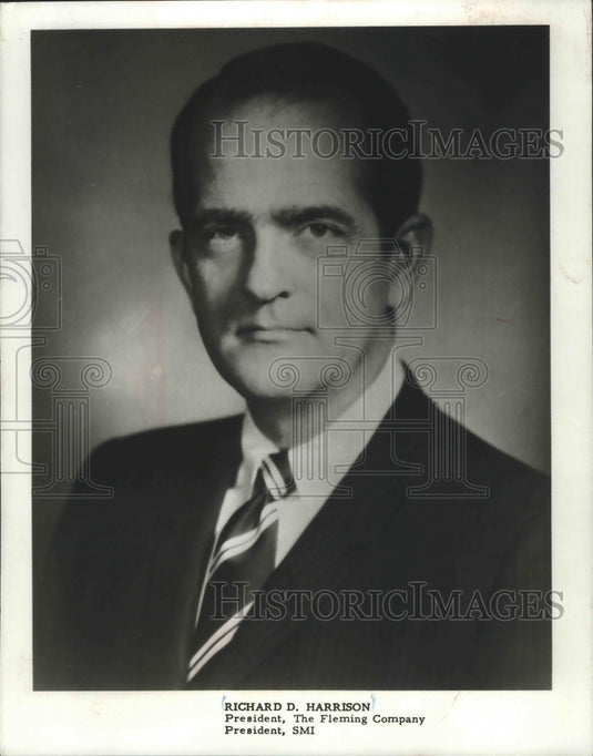 1983 Richard D. Harrison, President The Fleming Company, and SMI - Historic Images