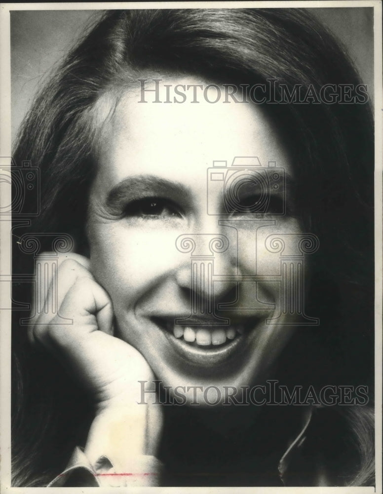 1973 Press Photo Britain&#39;s Princess Anne on her 23rd birthday London - mjb67457 - Historic Images