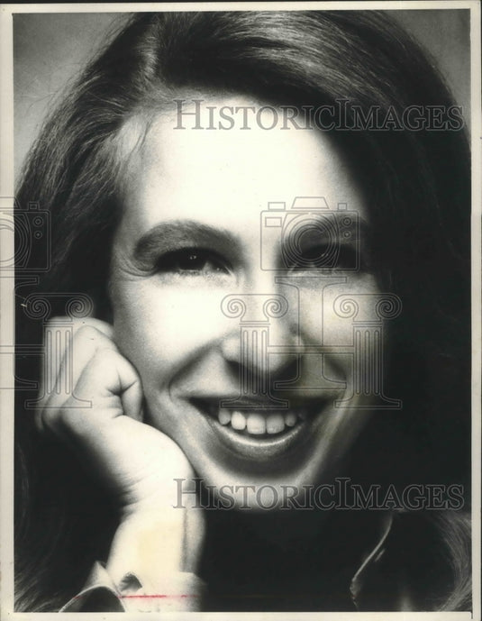 1973 Press Photo Britain's Princess Anne on her 23rd birthday London - mjb67457 - Historic Images