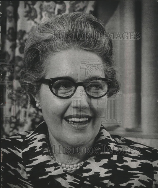 1971 Press Photo Dorothy Flechter, U.S. Chamber of Commerce, women's activities - Historic Images