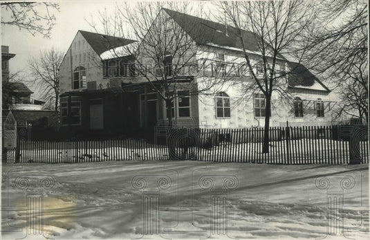 1989 Two town houses under construction-Historic Images