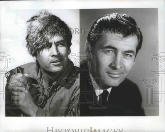 1969 Press Photo Fess Parker stars as "Daniel Boone", is also a business tycoon - Historic Images