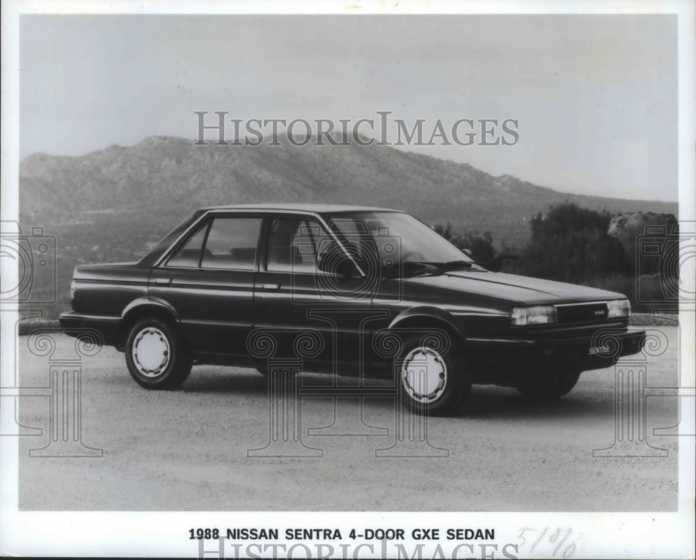1988 Press Photo Nissan Sentra - mjb67747 - Historic Images