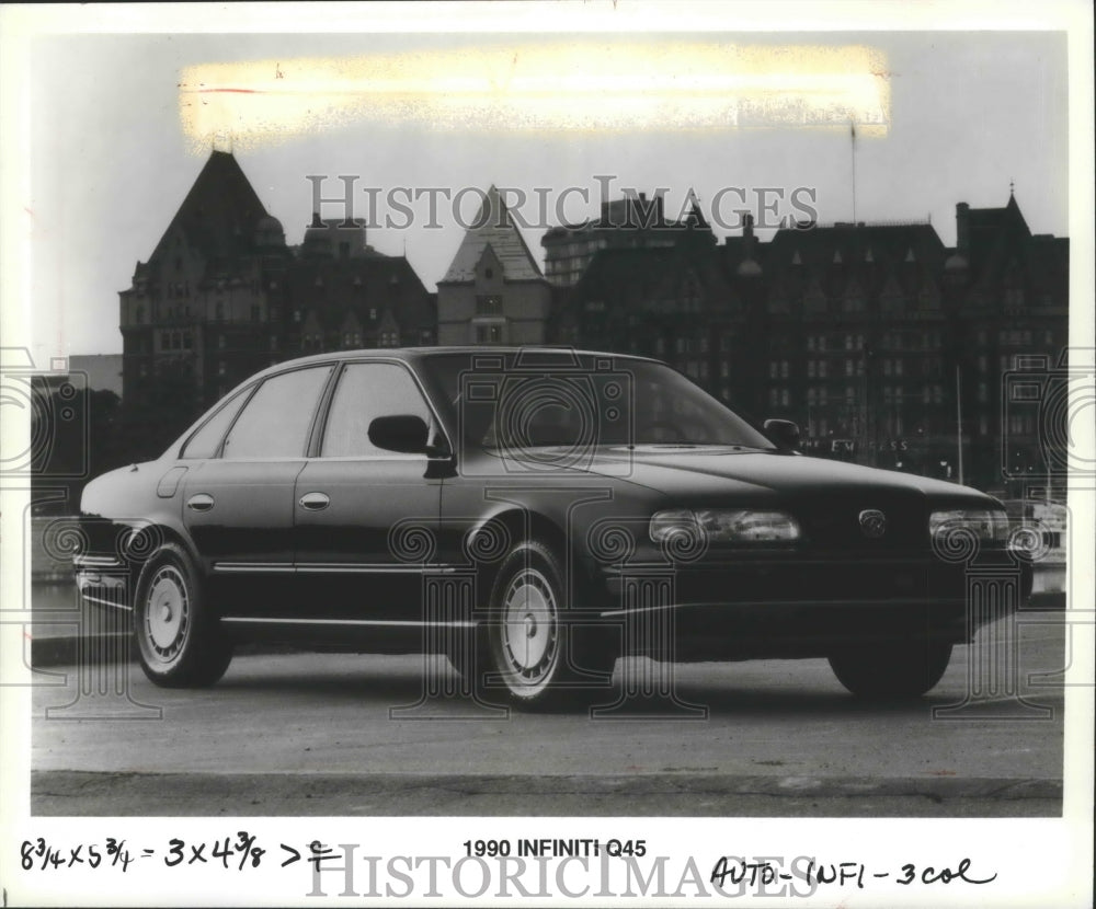 1990 New Nissan Infiniti Q45-Historic Images