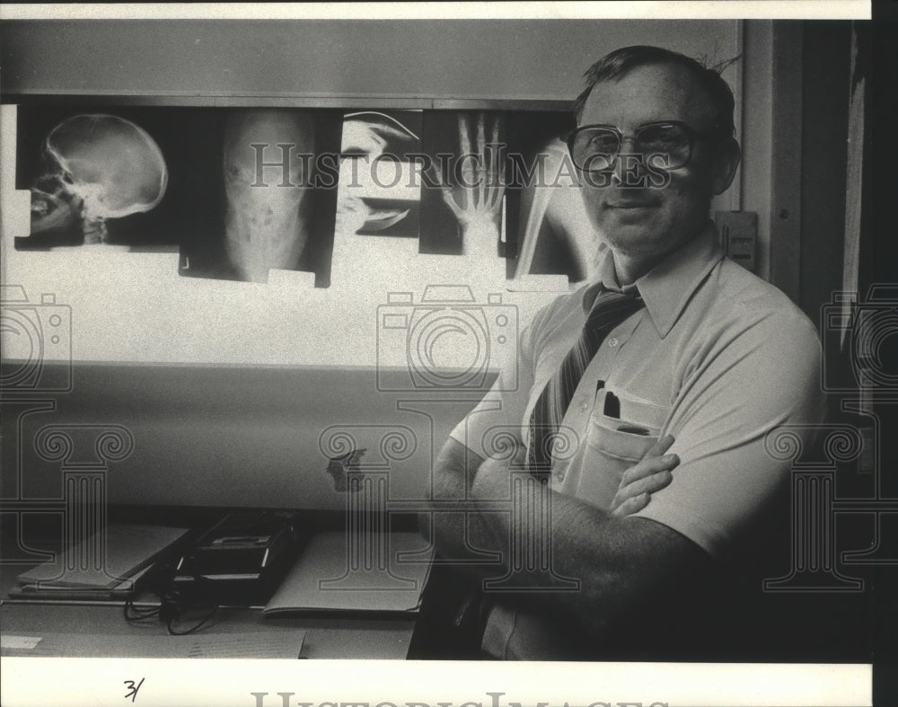 1985 John J. Fitzpatrick Cook Co Hospital Dept of Radiology-Historic Images
