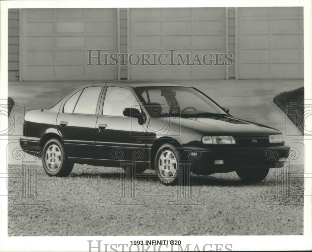 1992 Press Photo G20 Nissan Infiniti's entry level car up to $20,400 - mjb67941 - Historic Images